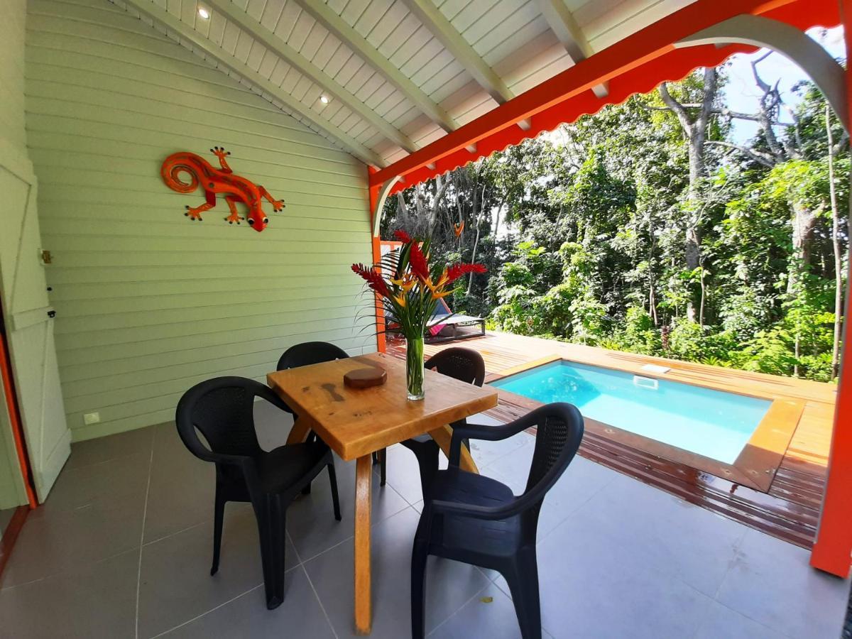 Caraibes Cottages Corail Deshaies Exteriör bild
