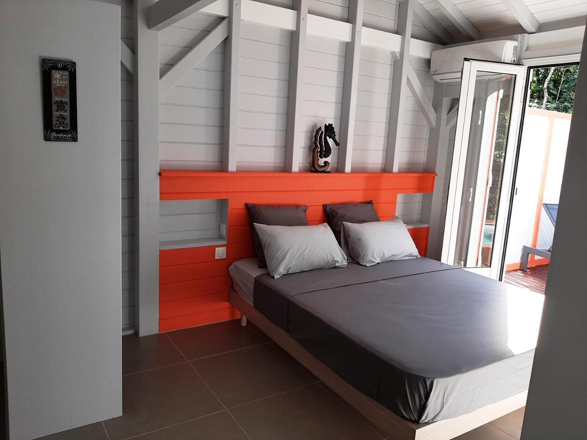 Caraibes Cottages Corail Deshaies Exteriör bild