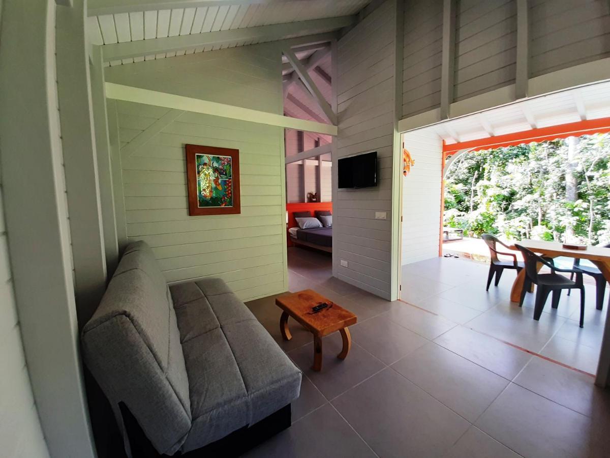 Caraibes Cottages Corail Deshaies Exteriör bild