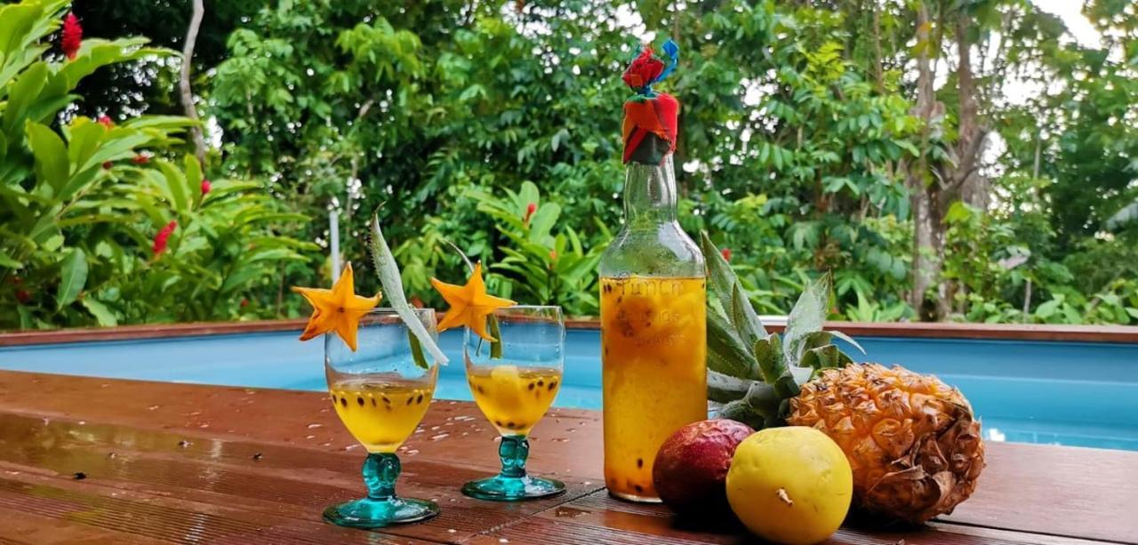 Caraibes Cottages Corail Deshaies Exteriör bild