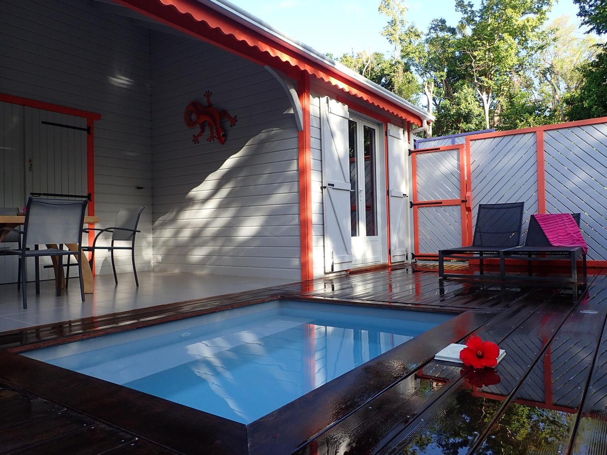 Caraibes Cottages Corail Deshaies Exteriör bild